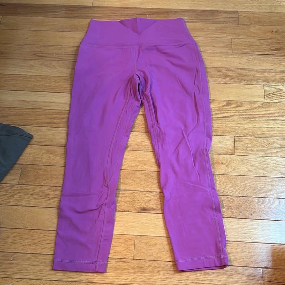Lululemon Magenta Yoga Leggings